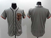 San Francisco Giants Blank Gray 2016 Flexbase Authentic Collection Road 2 Stitched Jersey,baseball caps,new era cap wholesale,wholesale hats
